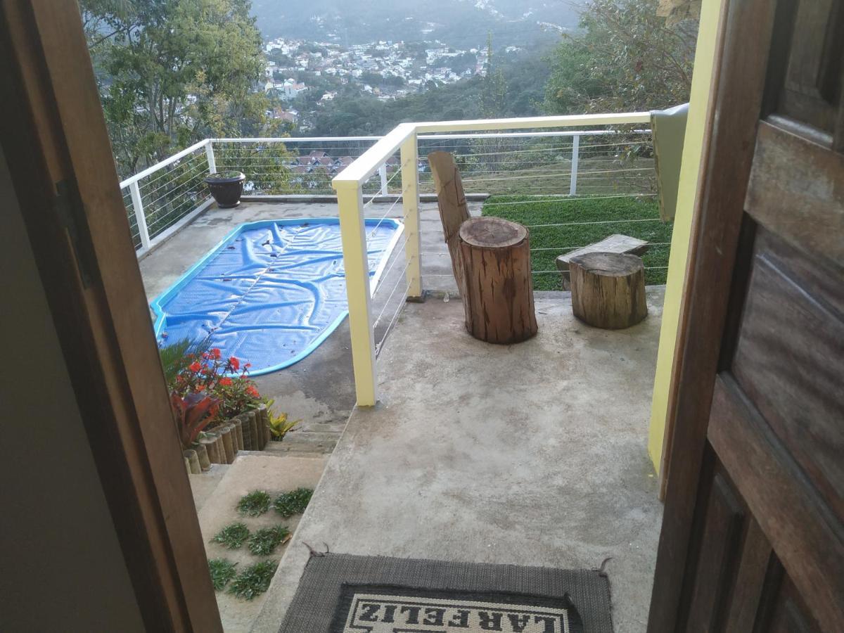 Casa Aconchegante Com Linda Vista A 5 Min Do Centro Villa โนวาฟริบูร์โก ภายนอก รูปภาพ