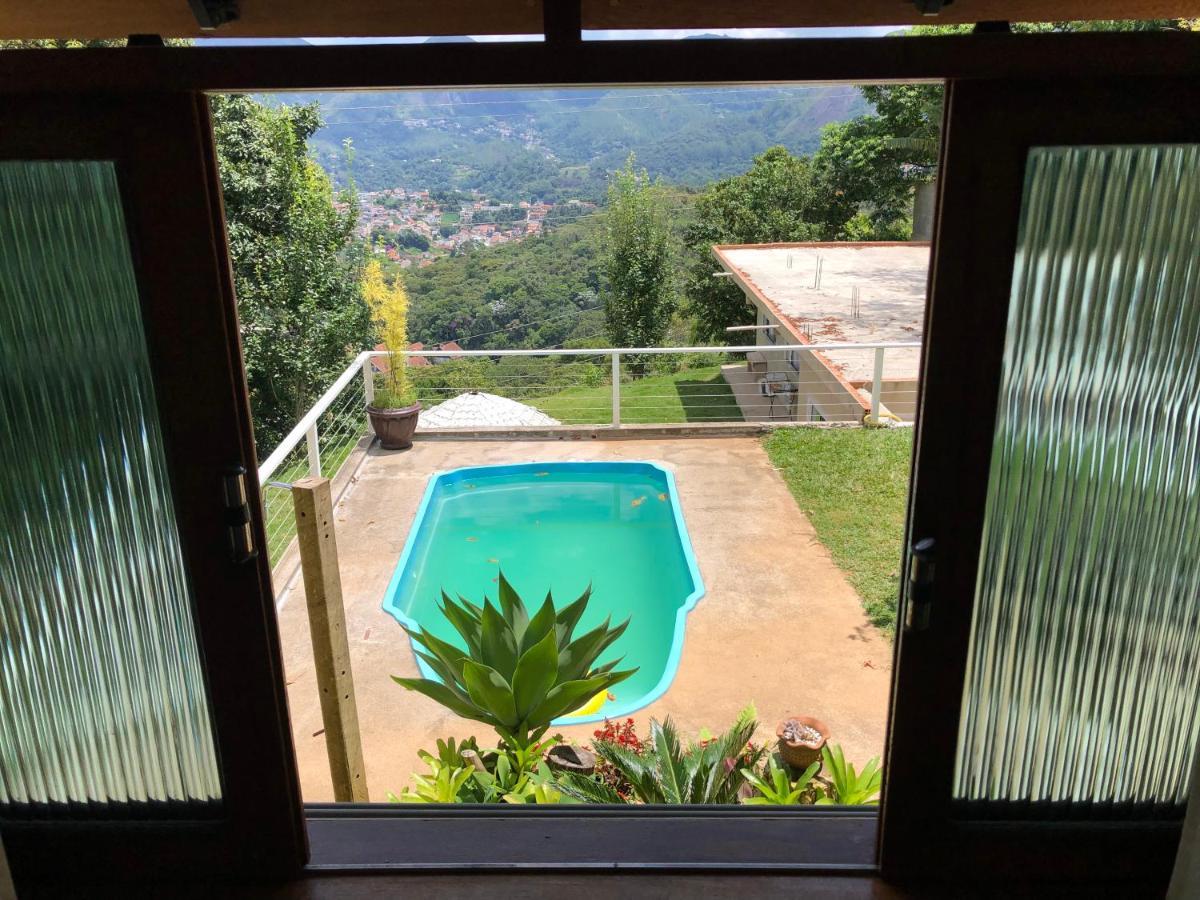 Casa Aconchegante Com Linda Vista A 5 Min Do Centro Villa โนวาฟริบูร์โก ภายนอก รูปภาพ