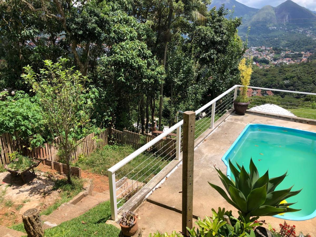 Casa Aconchegante Com Linda Vista A 5 Min Do Centro Villa โนวาฟริบูร์โก ภายนอก รูปภาพ