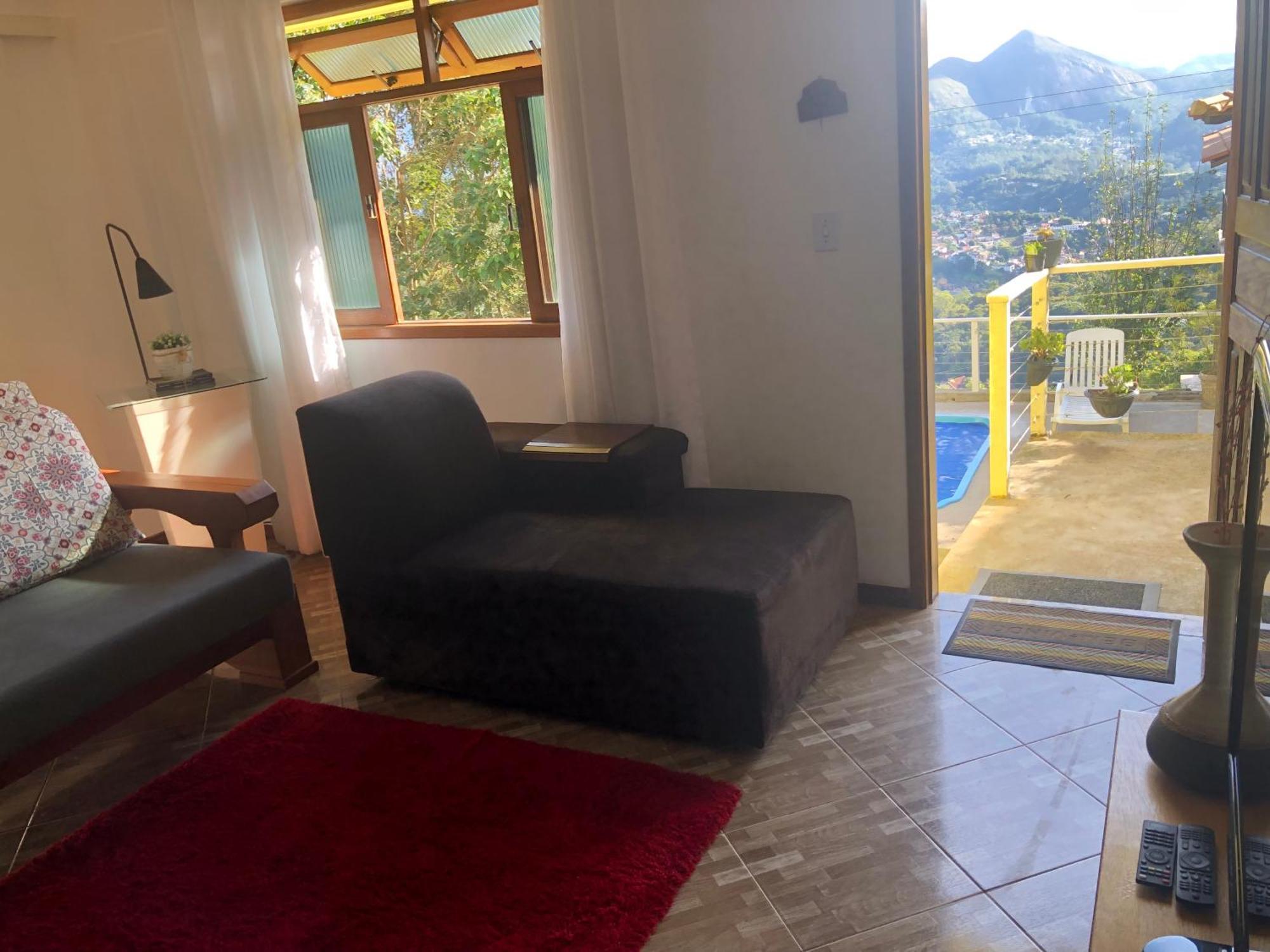 Casa Aconchegante Com Linda Vista A 5 Min Do Centro Villa โนวาฟริบูร์โก ภายนอก รูปภาพ