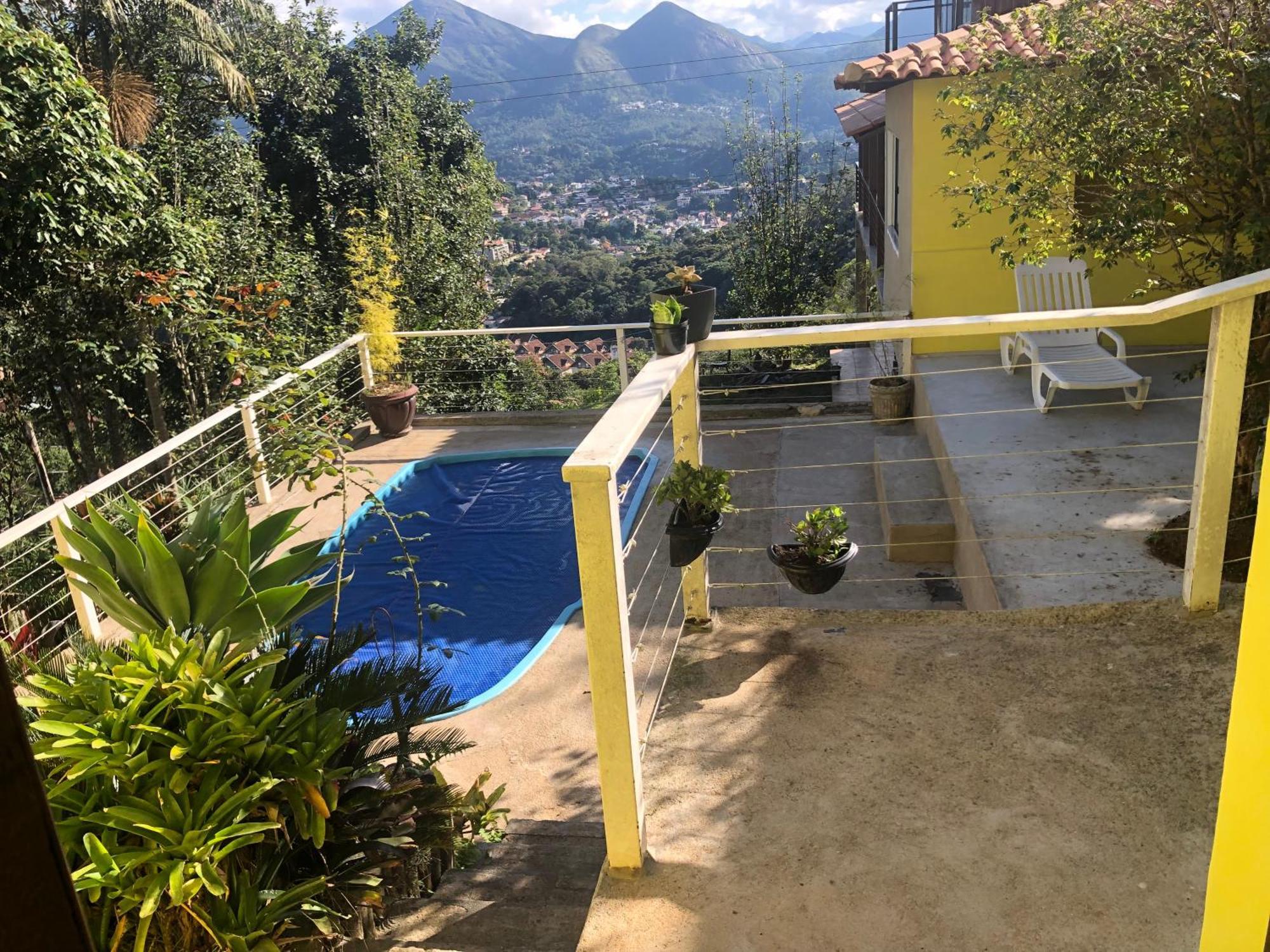 Casa Aconchegante Com Linda Vista A 5 Min Do Centro Villa โนวาฟริบูร์โก ภายนอก รูปภาพ