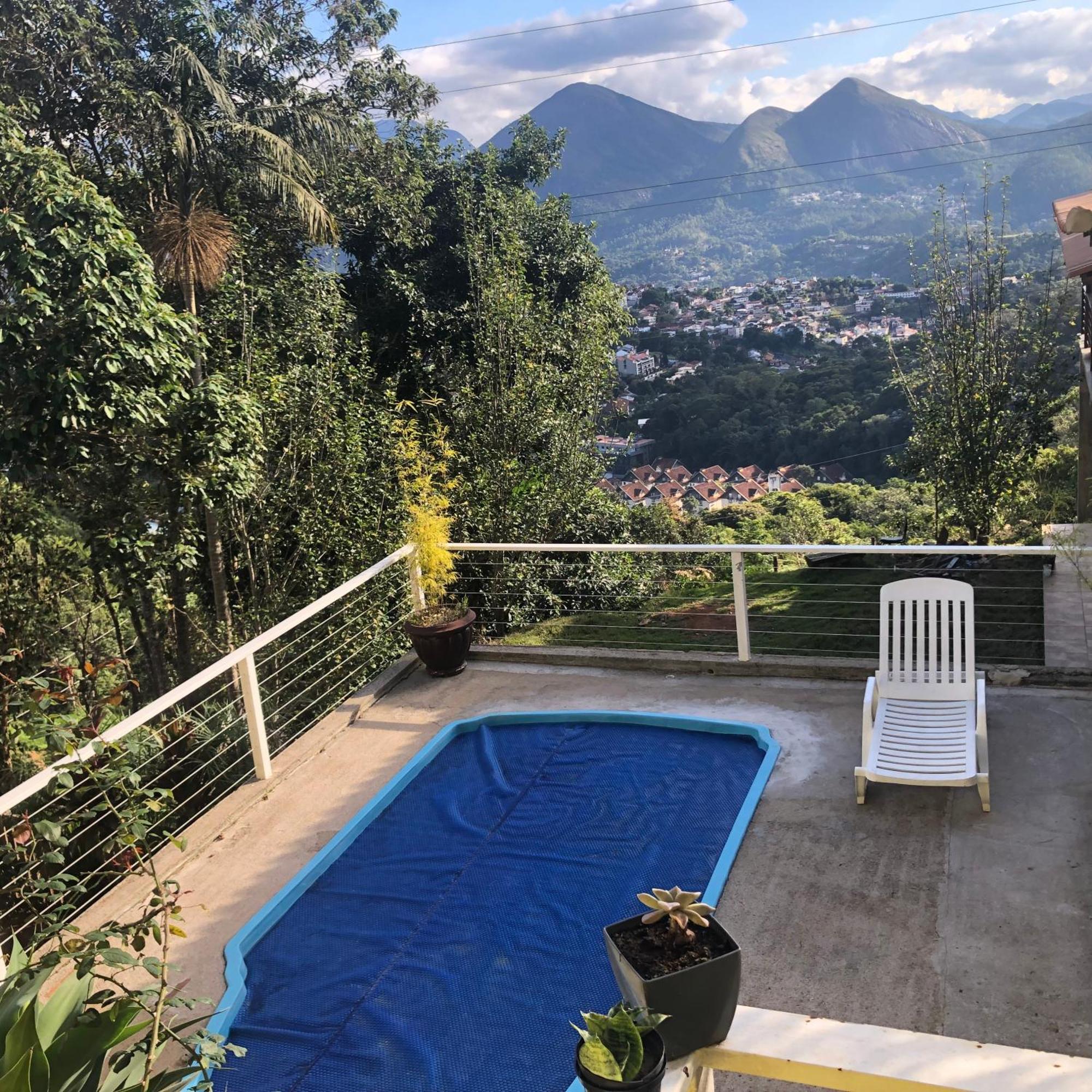 Casa Aconchegante Com Linda Vista A 5 Min Do Centro Villa โนวาฟริบูร์โก ภายนอก รูปภาพ